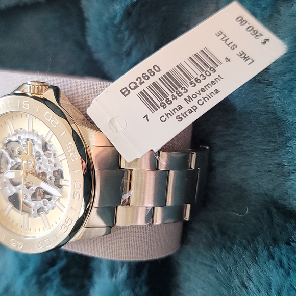 NEW 22mm Automatic Gold Fossil watch 22mm - Picture 3 of 10